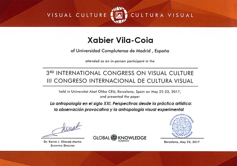 III Congreso Internacional de Cultura Visual