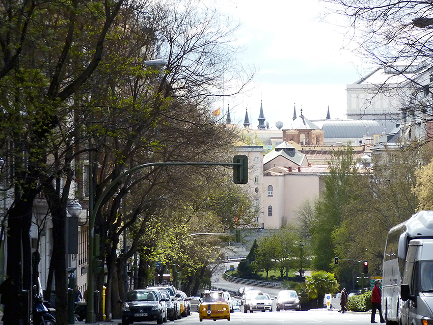 Calle de Ferraz, Madrid, 15/04/2012.