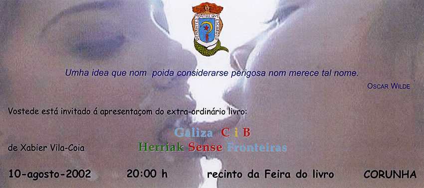 Invitación: XXXI Feira do libro da Coruña